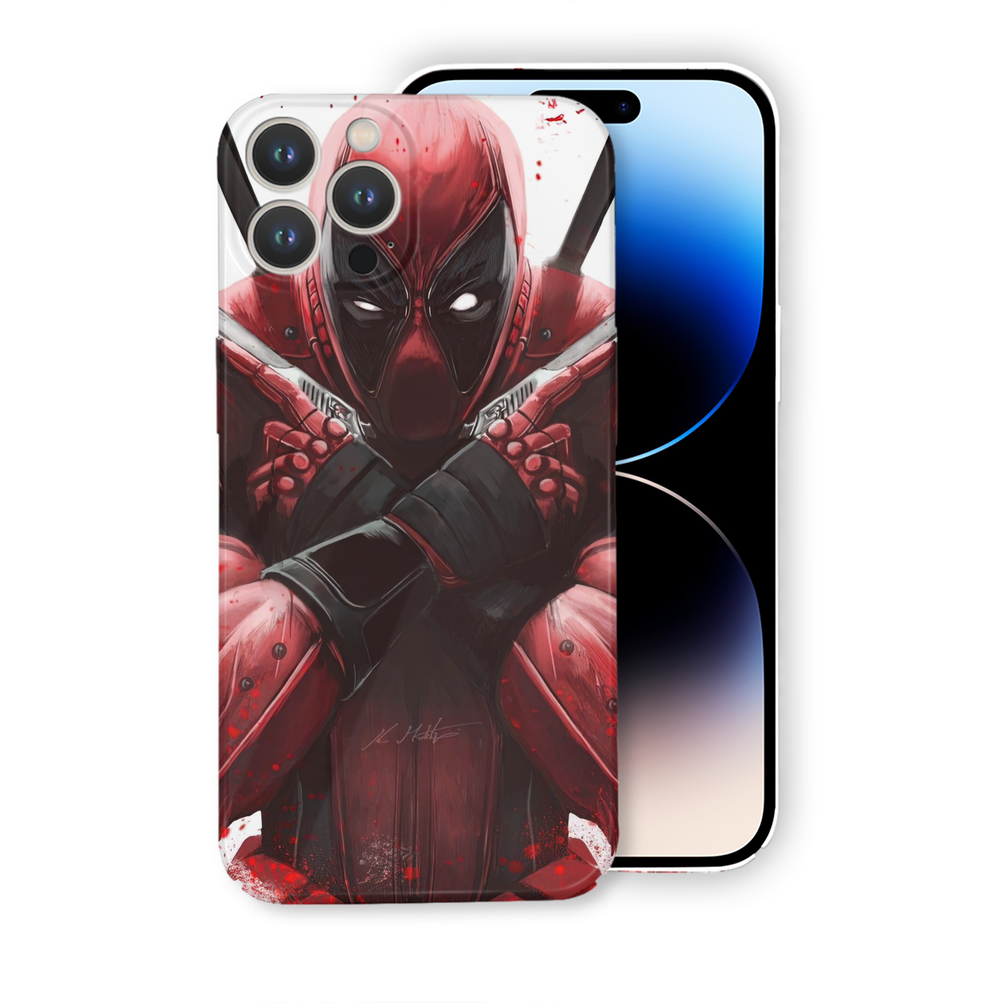 （画像用） Deadpool デッドプール 【iPhone 14シリーズ対応】ハードケース